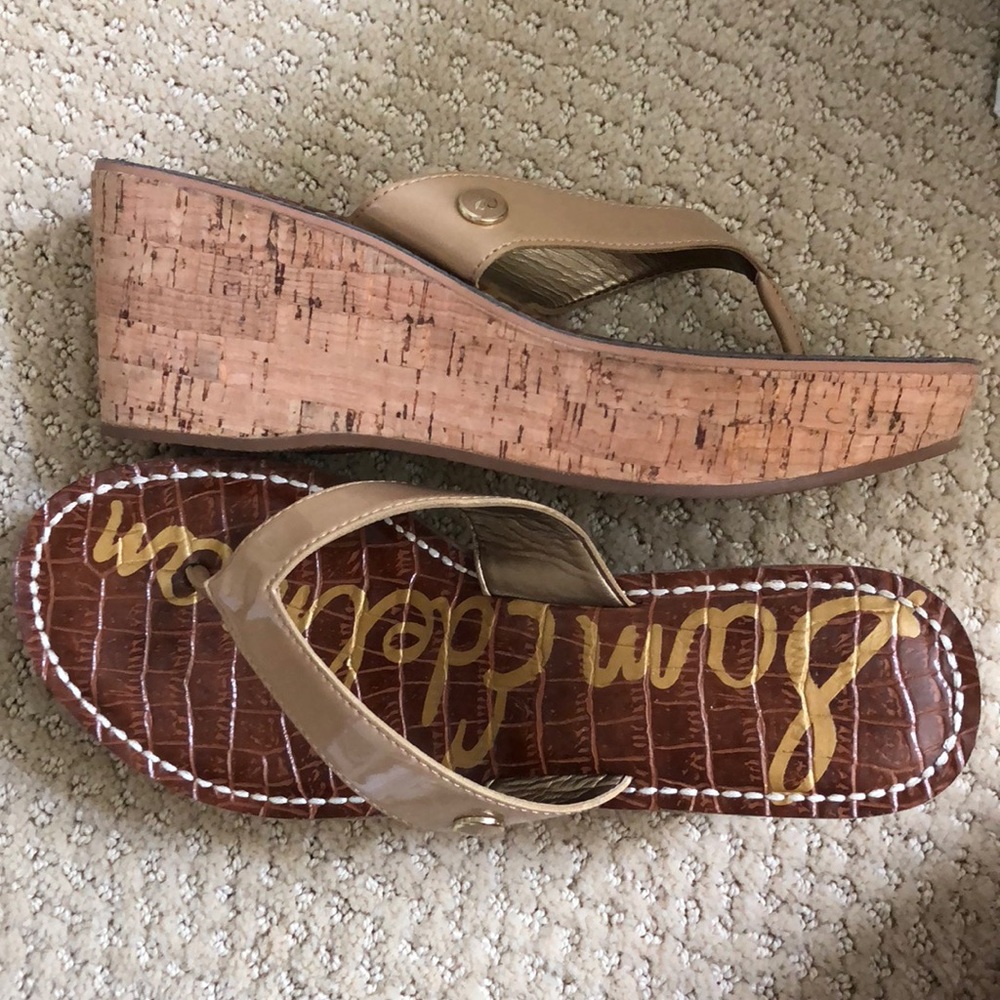 Sam Edelman flip flop wedge!